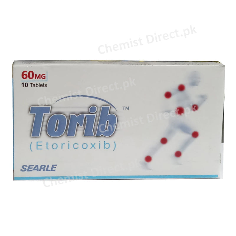 Torib 60mg Tablet Etoricoxib Searle Pakistan