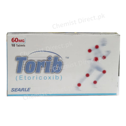 Torib 60mg Tablet Etoricoxib Searle Pakistan
