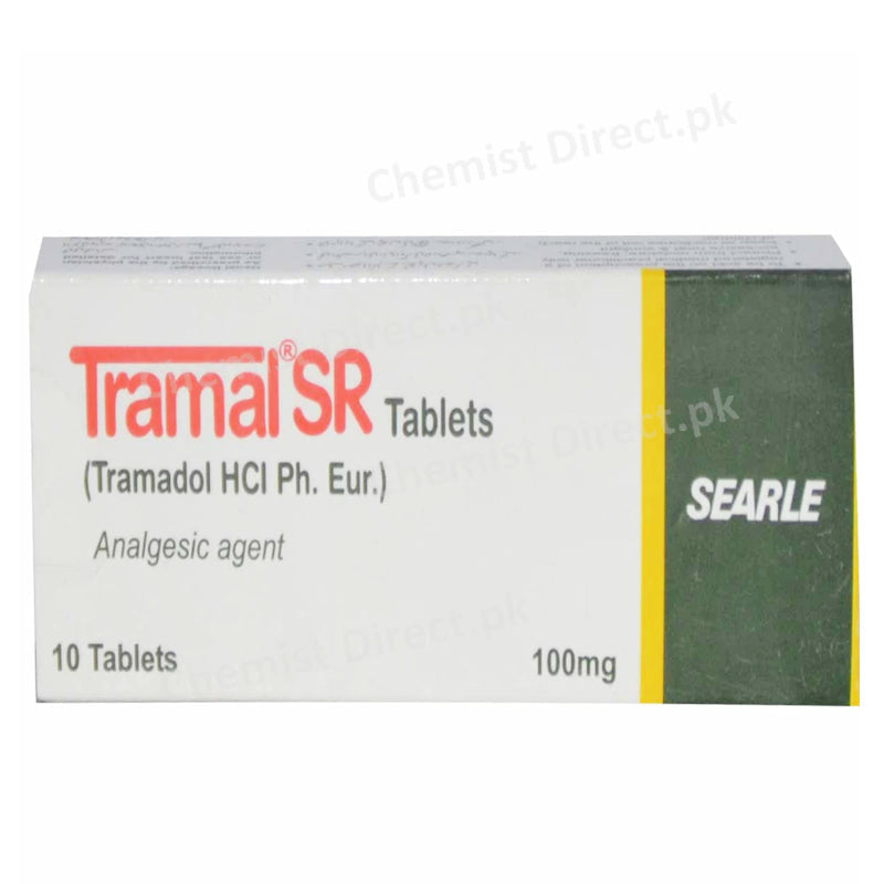 Tramal SR 100mg Tablet Tramadol HCl Ph.Eur Searle Pakistan