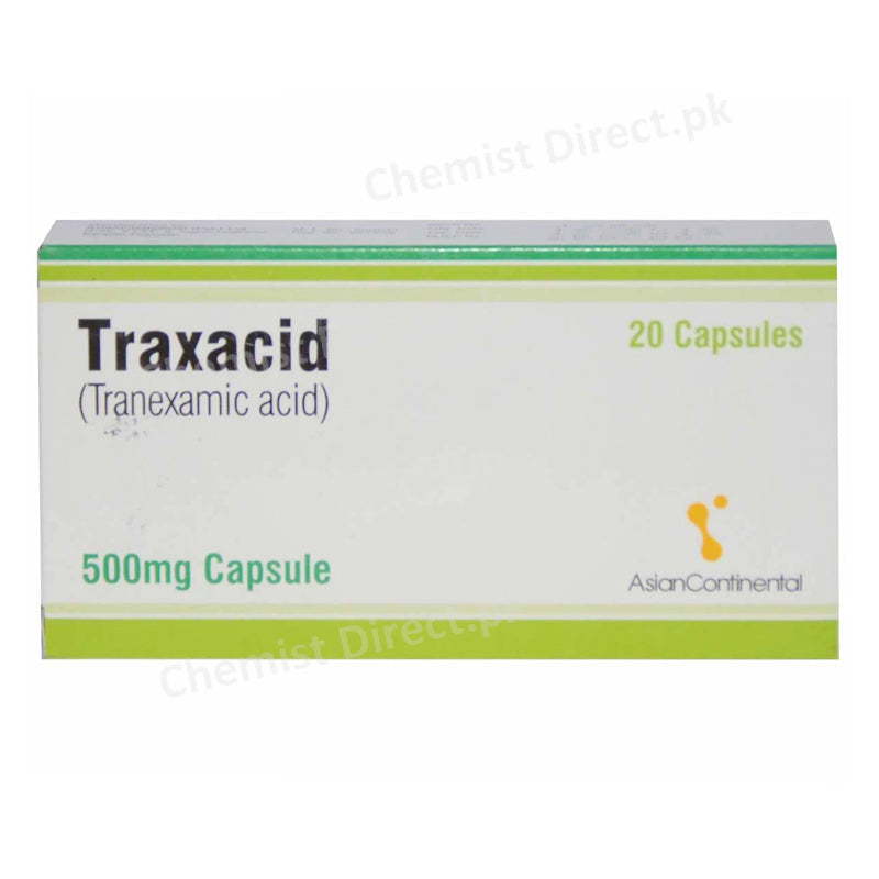 Traxacid-Capsule Asian Continental Pharma Tranexamic Acid