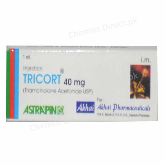 40mg Injection Akhai Pharma Corticosteroid Triamcinolone Acetonide