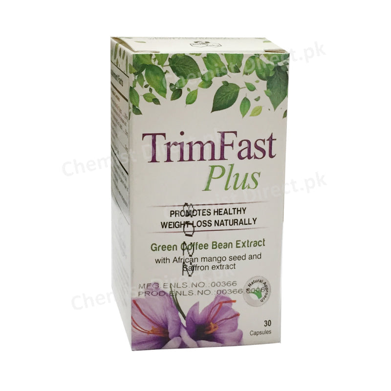 Trimfast Plus Capsule African mango seed and saffron Anti-Obesity Schazoo Zaka