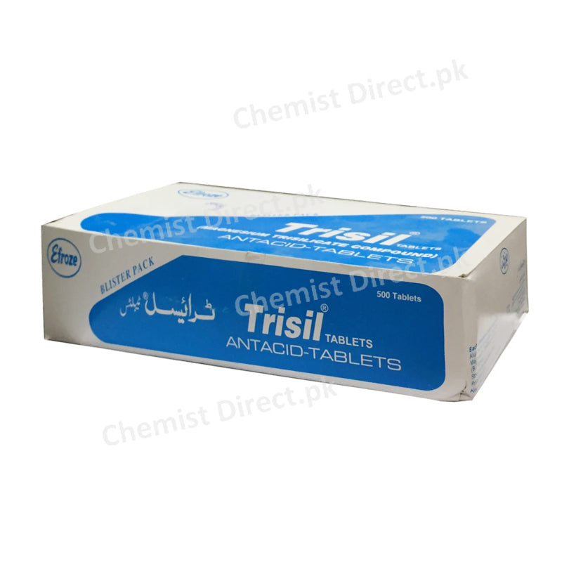 Trisil 250/500mg Tablet Antacid Efroze Pharma