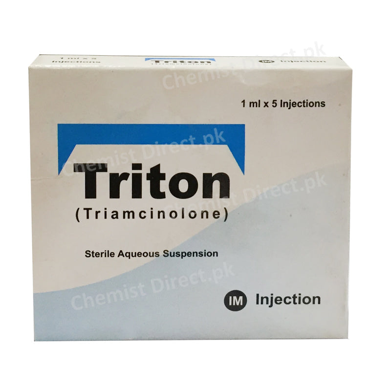 Triton Injection Triamcinolone 1ml Mass Pharma