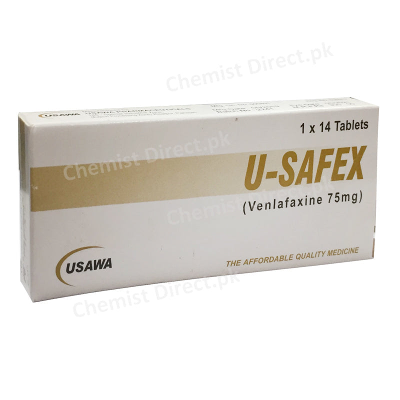 U Safex 75mg Tablet Venlafaxine