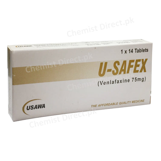 U Safex 75mg Tablet Venlafaxine