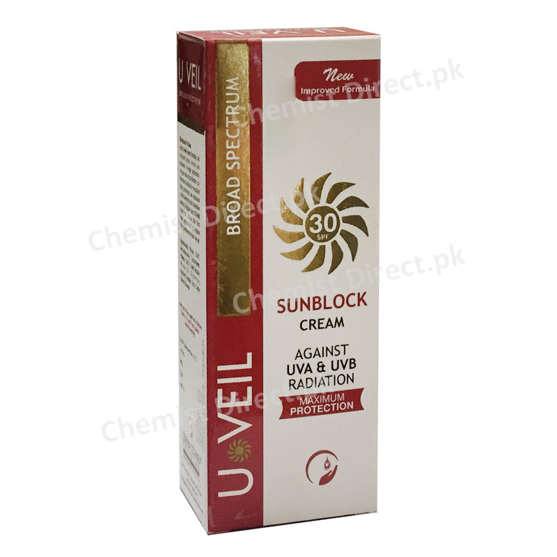 U veil Sunblock New 30 spf Sun Block