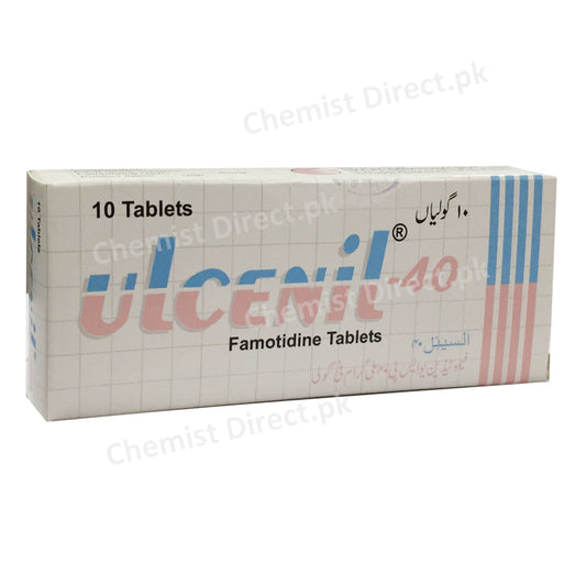 Ulcenil 40mg Tablet Siza International Pvt_ Ltd Anti Ulcerant Famotidine