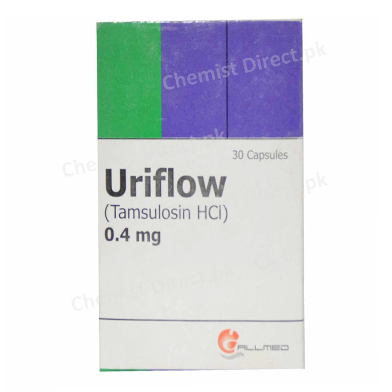 Uriflow Capsule Tamsulosin HCl 0.4mg Allmed Laboratories