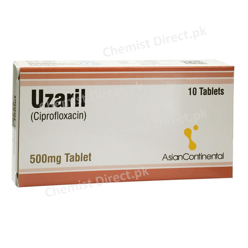 Uzaril 500mg Tablet Ciprofloxacin