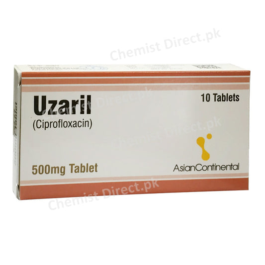 Uzaril 500mg Tablet Ciprofloxacin