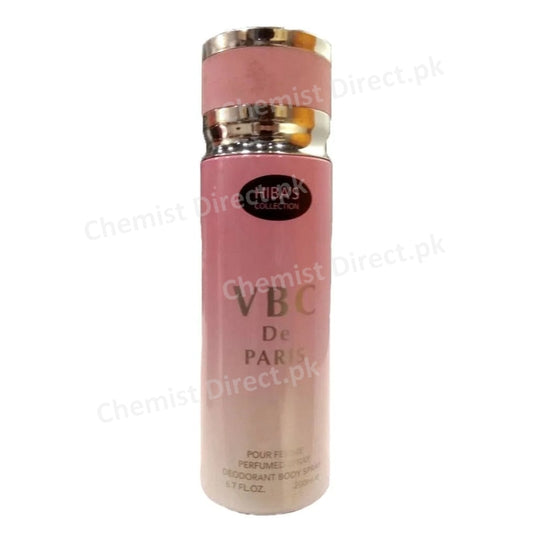 V B C De Paris Pour Femme Perfumed Body Spray 200Ml Personal Care