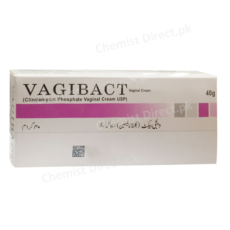 Vagibact Vaginal Cream 40G Clindamycin Phosphate