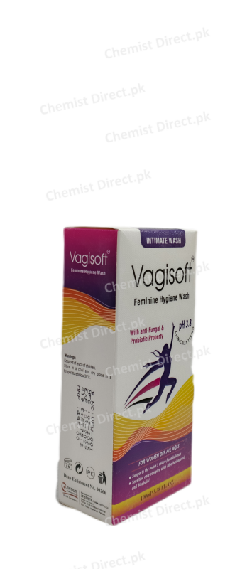 Vagisoft Feminine Hygiene Wash 100ml body wash