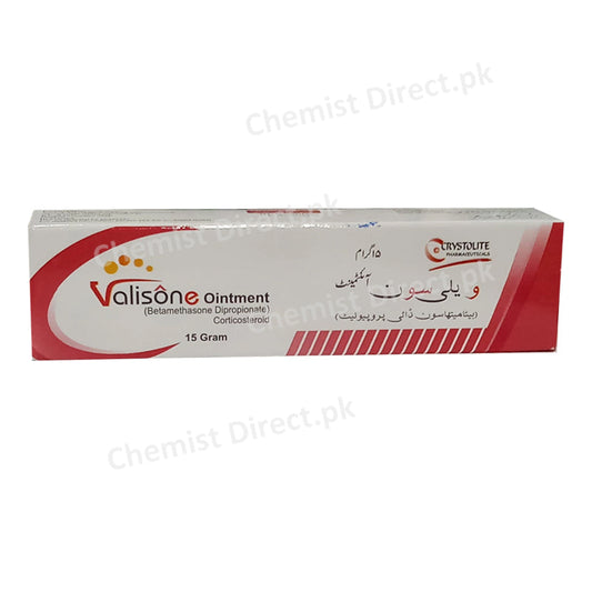 Valisone Ointment 15g Crystolite Pharma Betamethasone Dipropionate