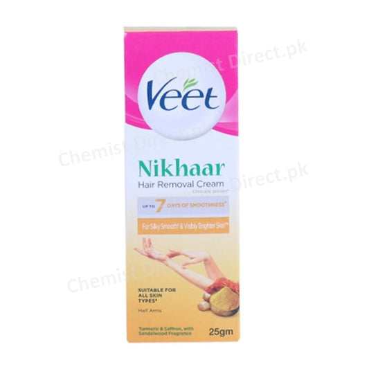 Veet Nikhaar Hair Removal Cream 25G Personal Care