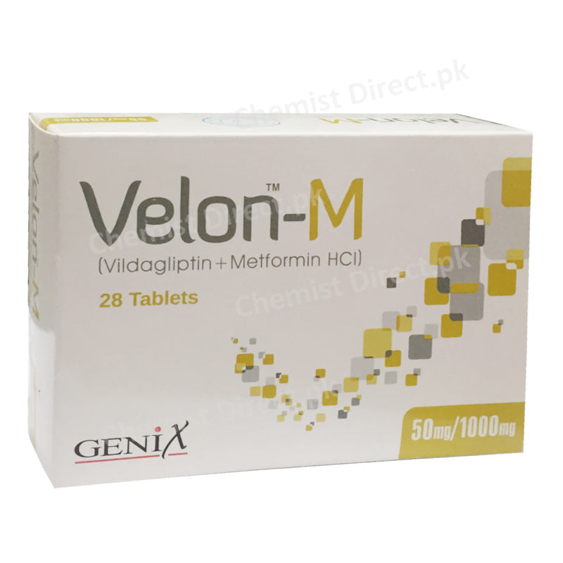 Velon M 50 1000mg Tablet Vildaglipti Metformin