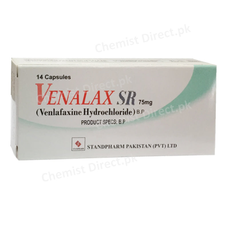 Venalax Sr 75mg Capsule Standpharm Pvt Ltd Anti Depressant Venlafaxine Hydrochloride