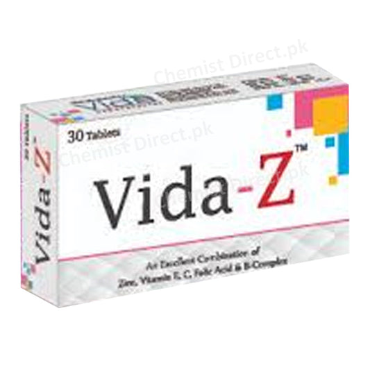 Vida Z Tablet Amson Pharma Pvt_ Ltd Multivitamins And Minerals