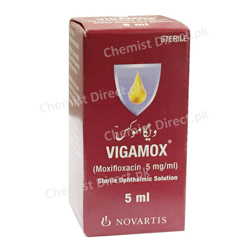 Vigamox Eye Drop  Alcon Pharma Anti Infective Moxifloxacin Hcl