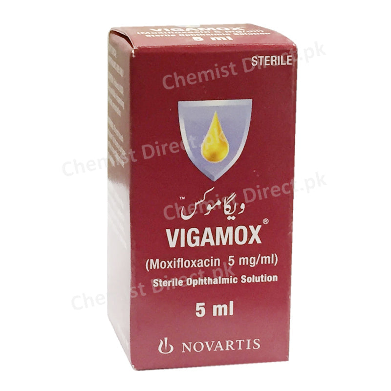 Vigamox Eye Drop  Alcon Pharma Anti Infective Moxifloxacin Hcl