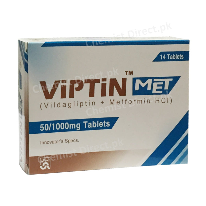 Viptin Met 50/1000Mg Tab Medicine