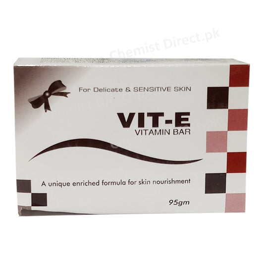 Vit-E Vitamin Bar 95g For Delicate and Sensitive Skin SAIA Healthcare