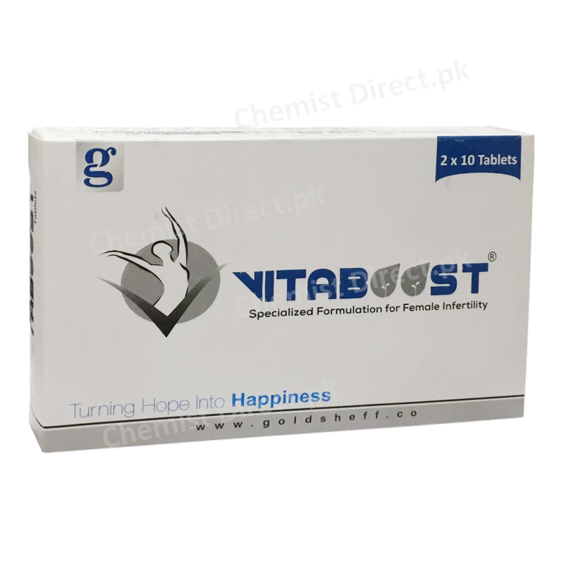 Vitaboost Tablet Aphrodisiac and Rejuvenator Goldsheff Pharma