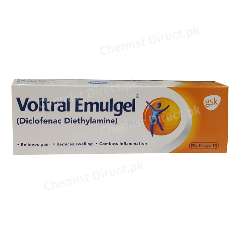 Voltral Emulgel 50gm NSAID Diclofenac Diethyamine