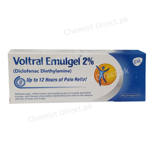Voltral Emulgel 2_ 40gm NSAID Diclofenac Diethyamine