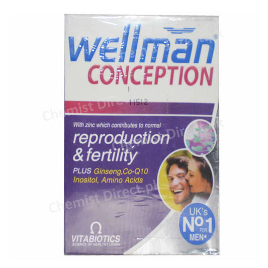 Wellman Conception Actimed Pharma Vitamin Supplement Folic Acid Antioxidants_ Vitamins_ And Minerals