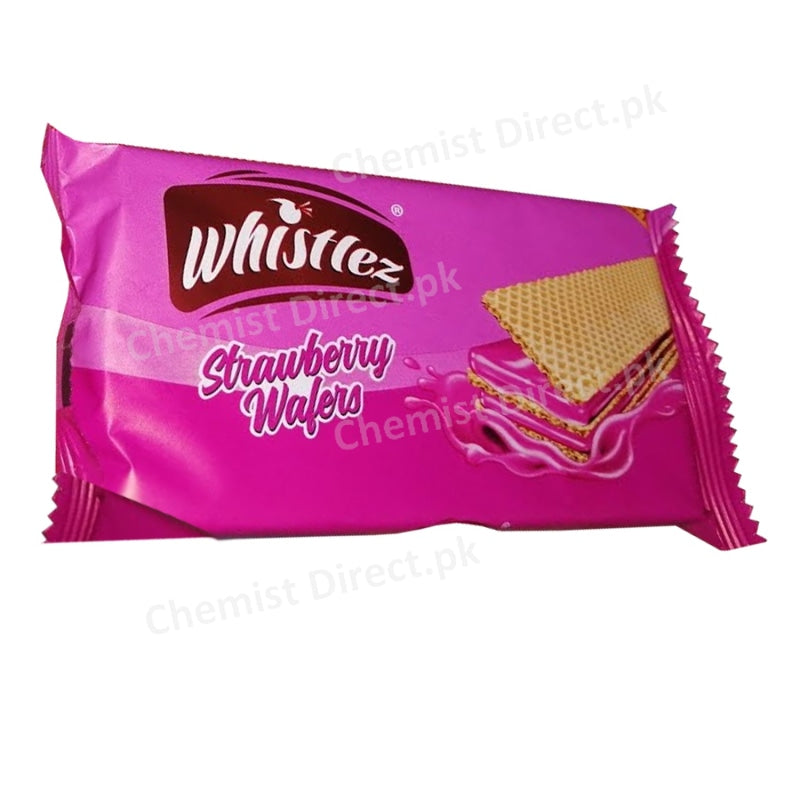 Whistlez Strawberry Flavored Wafers Food