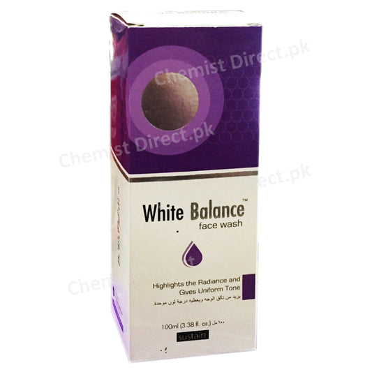 White Balance Face Wash 100Ml Personal Care
