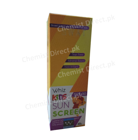 Whizkid Sunscreen Spf 30 40Gm Sunblock
