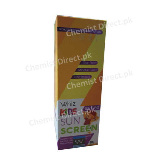 Whizkid Sunscreen Spf 30 40Gm Sunblock