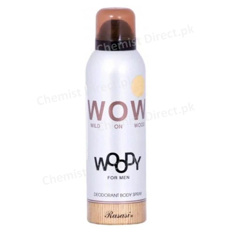 Wow Wild On Wood Woody Body Spray 200ml jpg