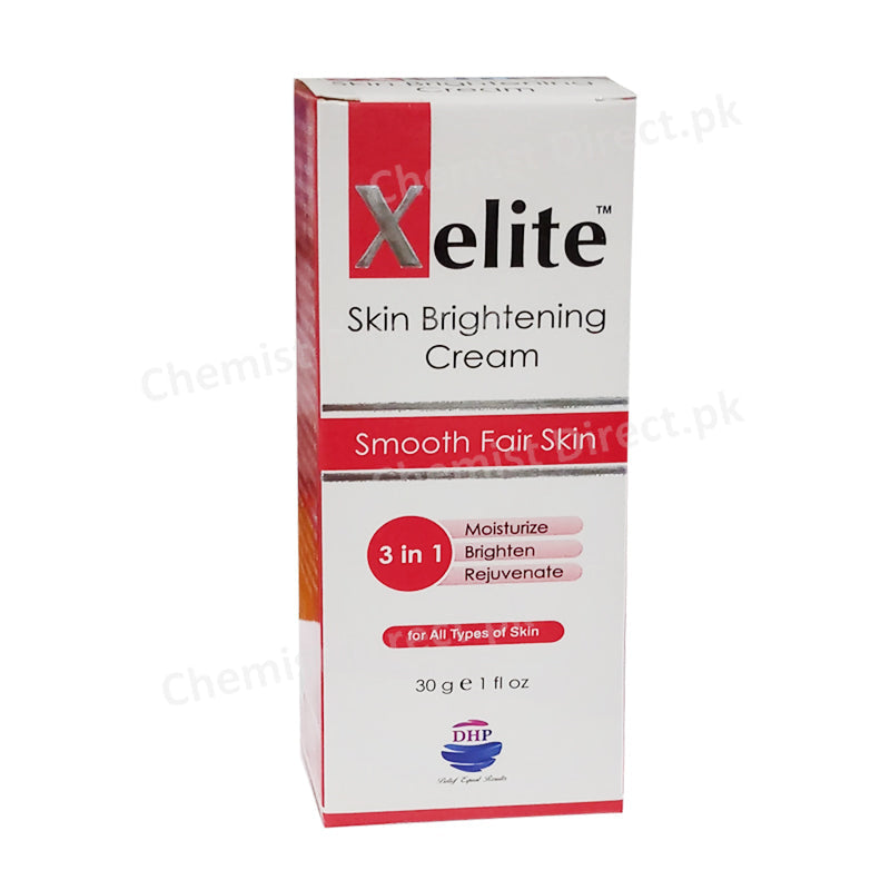 Xelite Skin Brightening Cream 30g Derma Health Pakistan