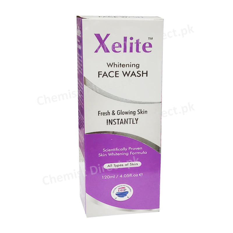 Xelite Whitening Face Wash 120ml Derma Health pakistan