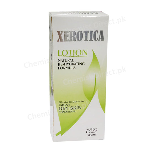 Xerotica Lotion 100ml Natural Re-Hydrating Formula ED Pharma