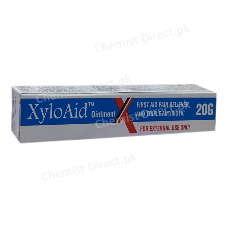 Xyloaid 20g Oinment Barrett Hodgson Pakistan Pvt Ltd Anti Bacterial Lignocaine_ Polymixin B Sulphate_ Neomycin_ Zinc Bacitracin