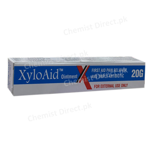 Xyloaid 20g Oinment Barrett Hodgson Pakistan Pvt Ltd Anti Bacterial Lignocaine_ Polymixin B Sulphate_ Neomycin_ Zinc Bacitracin