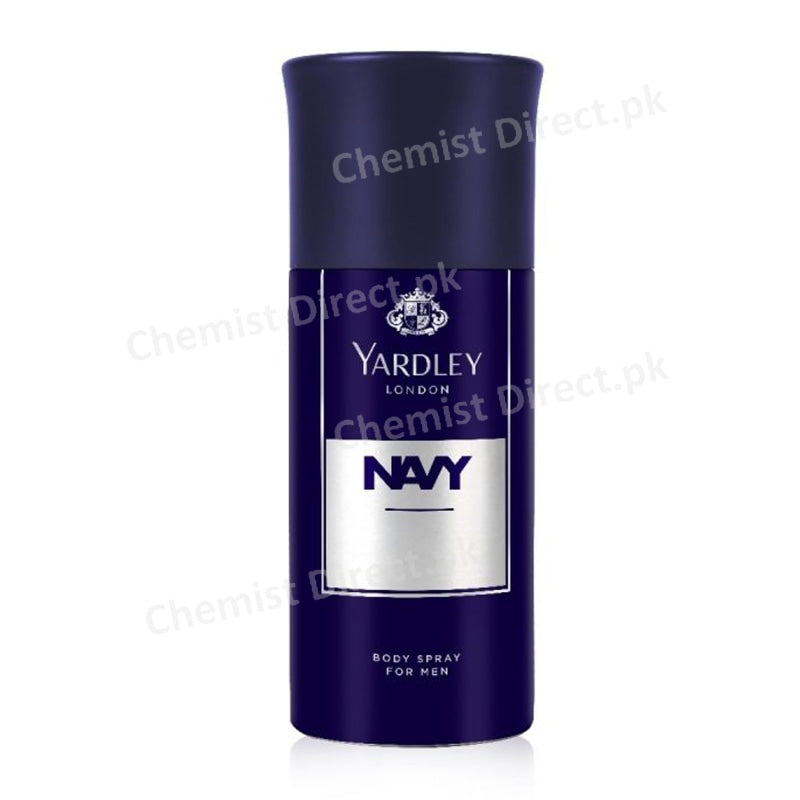 Yardley London Navy Body Spray 150Ml Personal Care