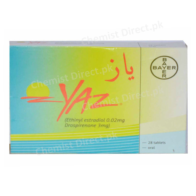 Yaz Tablet Bayer Health Care Pvt Ltd Hormonal Product