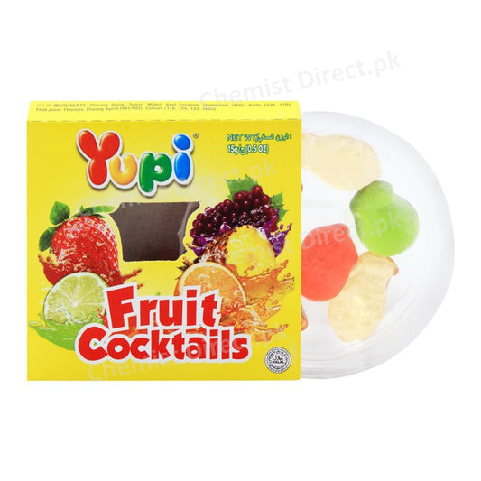 Yupi Fruit Cocktails Jelly 15G Food