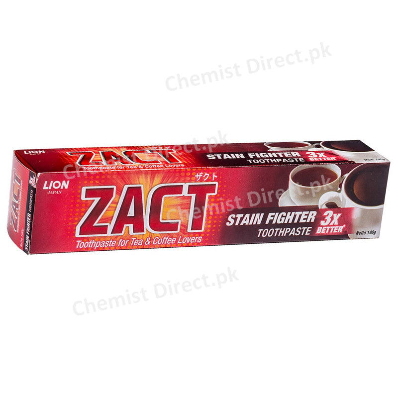 Zact Tea and Coffee Toothpaste tea and coffee lovers, 190 g ...