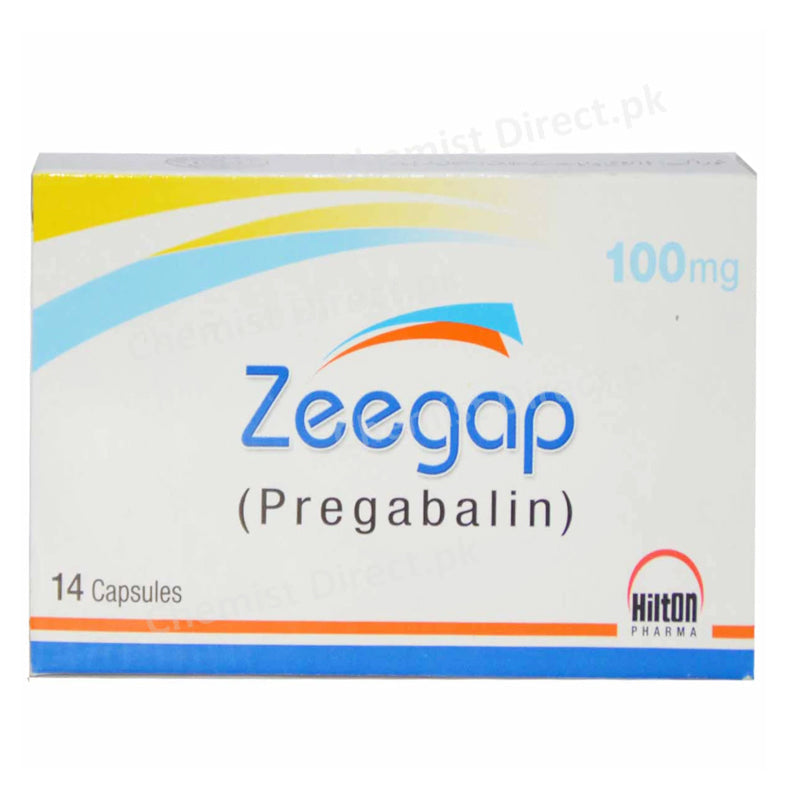 Zeegap 100mg Capsule Hilton Pharma Pvt Ltd. Neuropathic Pain Pregabalin