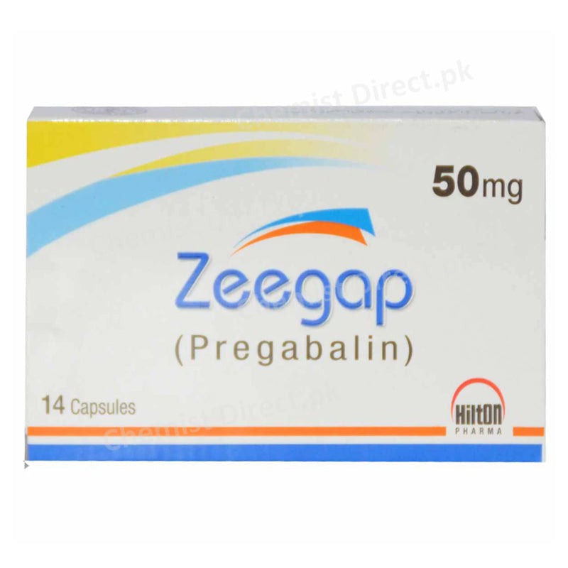 Zeegap 50mg Capsule Hilton Pharma Pvt Ltd Neuropathic Pain Pregabalin