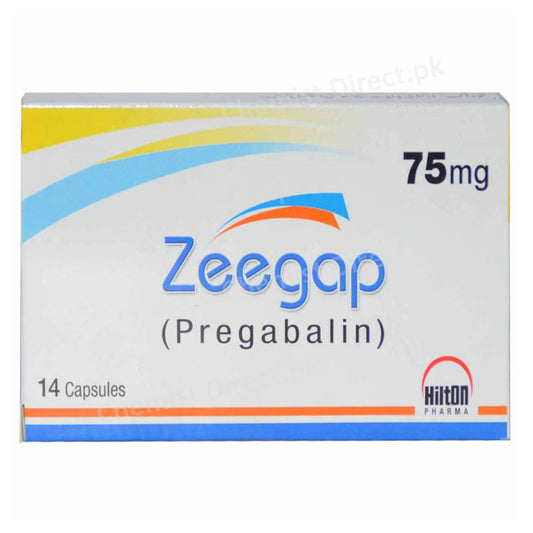     Zeegap 75mg Capsule Hilton Pharma Pvt Ltd Neuropathic Pain Pregabalin