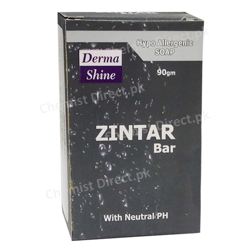 Zintar Bar 90g Soap Derma Shine Pharma