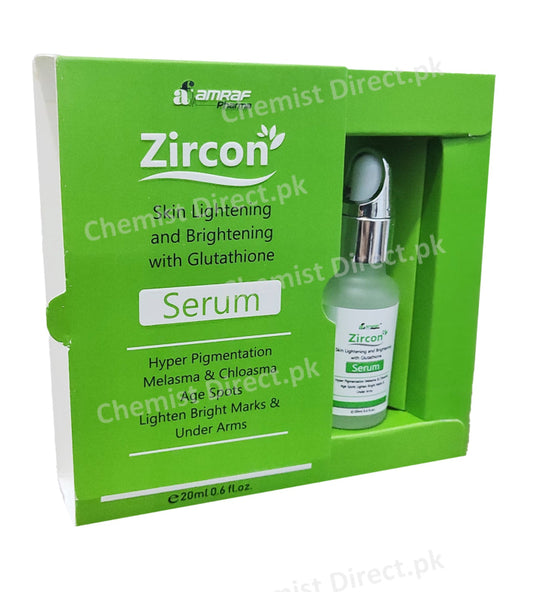 Zircon Skin Brightening Serum With Glutathione 20Ml Serum